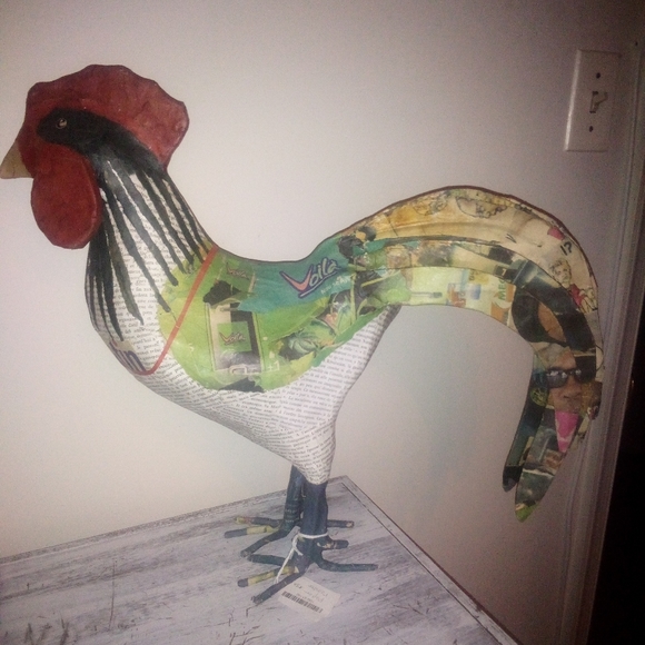 Beautiful large unique rooster - Picture 4 of 4